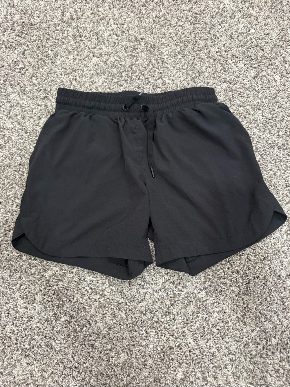 Mondetta Men's Black Athletic Drawstring Shorts